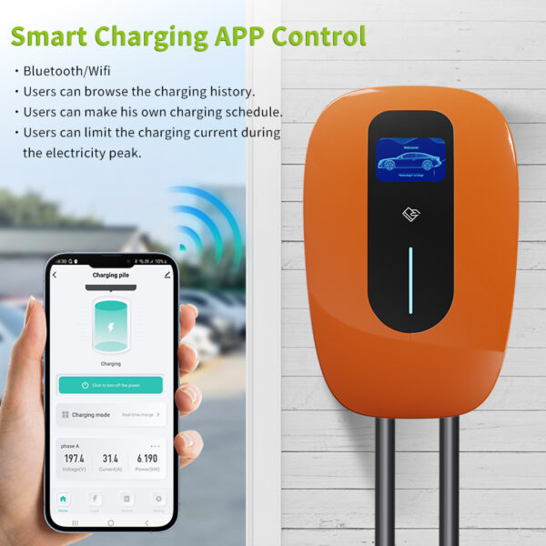 Chargeur Intelligent pour VE - Ecran LCD - 7kW/11kW/22kW – Image 4